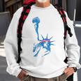 Patriotic Statue Of Liberty 4Th Of July - Usa Graphic Sweatshirt Gifts for Old Men