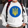 President Ukraine Zelensky Trident Ukrainian Zelenskyy Sweatshirt Gifts for Old Men
