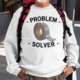 Problem Solver Handyman Craftsman Duct Tape Sweatshirt Gifts for Old Men