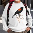 Red-Winged Blackbird For Birdwatchers Sweatshirt Gifts for Old Men
