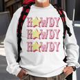 Retro Vintage Howdy Rodeo Western Country Southern Cowgirl Sweatshirt Gifts for Old Men