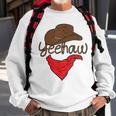 Retro Yee Haw Howdy Rodeo Western Country Southern Cowgirl Rodeo Funny Gifts Sweatshirt Gifts for Old Men
