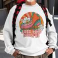 Roll With It Roller Skating Retro Skater Vintage Skate Quote Sweatshirt Gifts for Old Men