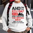 The British Army Veteran Army Sweatshirt Gifts for Old Men