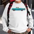 Tiger In A Convertible Classic Car Funny Sweatshirt Gifts for Old Men