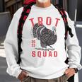 Trot Squad 2023 Fun Thanksgiving Day Turkey Trot Team Sweatshirt Gifts for Old Men