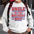 Uncle Football Birthday Boy Family Baller B-Day Party Sweatshirt Gifts for Old Men