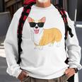 Vintage Cool Corgi For Boys Kids Dog Sunglasses Sweatshirt Gifts for Old Men