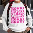 Vintage White Howdy Rodeo Country Western Cowgirl Southern Sweatshirt Gifts for Old Men