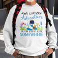 I Want Adventure In The Great Wide Somewhere Bookworm Books Sweatshirt Gifts for Old Men