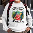 Watermelon Moonshine Retro Country Music Sweatshirt Gifts for Old Men