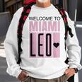 Welcome To Miami Leo 10 - Goat Gifts For Goat Lovers Funny Gifts Sweatshirt Gifts for Old Men Welcome To Miami Leo 10 - Goat Gifts For Goat Lovers Funny Gifts Sweatshirt Gifts for Old Men