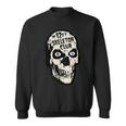 12Ft Skeleton Club Skull Halloween Spooky Sweatshirt