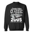 18Th Birthday Vintage Classic Car 2005 Bday 18 Year Old Sweatshirt