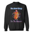 4Th Of July Im Just Here For The Wieners Hot Dogs Funny Sweatshirt