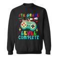 5Th Grade Level Complete Cute Game Controller Gamer Graduate Sweatshirt