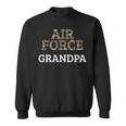 Air Force Grandpa Military Family Gift Air Force Family Sweatshirt