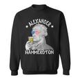 Alexander Hammerdton Funny 4Th Of July Drinking Hamilton Sweatshirt