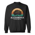 Alexandria Vintage Sunset Virginia Souvenir Sweatshirt
