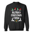 Alfaro Name Gift Christmas Crew Alfaro Sweatshirt