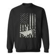 American Flag Bull Riding Cowboy Gift For Men Rodeo Rodeo Funny Gifts Sweatshirt