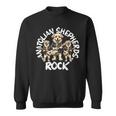 Anatolian Shepherds Rock Cool Dog Trio Playing Guitar Sweatshirt