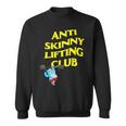 Anti Skinny Lifting Club Weightlifting Bodybuilding Fitness Sweatshirt
