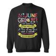 Awesome Since 1973 48Th Birthday Im A June Girl 1973 Sweatshirt