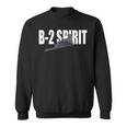 B-2 Spirit Bomber Airplane Sweatshirt