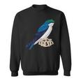 Bank Swallow Funny Birder Pun Watcher Birding Sweatshirt