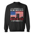 Basic Design American Flag Heroes Remember Day 911 Sweatshirt