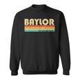 Baylor Name Personalized Funny Retro Vintage Birthday Sweatshirt