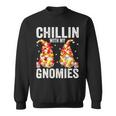 Beer Funny Beer Drinking Gnomes For Men Chillin With My Gnomies33 Sweatshirt