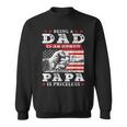 Being Dad Is An Honor Being Papa Is Priceless Usa Flag Gift For Mens Sweatshirt