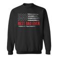 Best Dad Ever Us American Flag Gifts Fathers Day Dad Sweatshirt