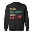 Best Dutch Smoushond Dad Ever Vintage Father Dog Lover Sweatshirt