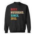 Best Husband Since 2013 For 10Th Wedding Anniversary Sweatshirt