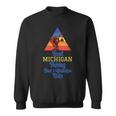 Best Michigan Fishing Dad And Grandpa Ever Dad Loves Fishing Sweatshirt