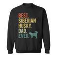 Best Siberian Husky Dad Ever Dog Daddy Fathers Day Sweatshirt