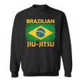 Bjj Brazilian Jiu Jitsu Distressed Flag Novelty Sweatshirt