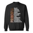 Black Educated Principal History Month Melanin Proud African Sweatshirt