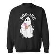 Boo-Jee Spooky Season Cute Ghost Halloween Costume Boujee Sweatshirt