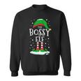 The Bossy Elf Christmas Family Matching Xmas Group Sweatshirt