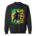 Brazilian Soccer Team Brazil Flag Jersey Football Fans Sweatshirt