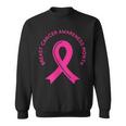 Breast Cancer Awareness Pink Ribbon Support Squad Cancer Sweatshirt