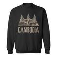 Cambodia Angkor Wat Khmer Historical Temple Sweatshirt