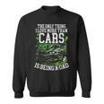 Car Racer Dad Speed Driver Car Lover Daddy Fathers Day Sweatshirt