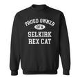 Cat Lovers Who Love Their Selkirk Rex Sweatshirt
