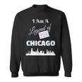 ChicagoI Am A Legend Of Chicago With Flag Skyline Sweatshirt