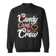 Christmas Candy Lover Xmas Candy Cane Crew Sweatshirt